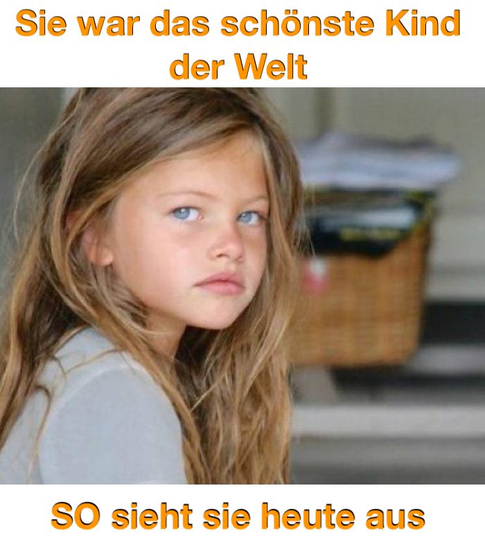 Sie war das schönste Kind der Welt so sieht sie heute aus. Facts & News