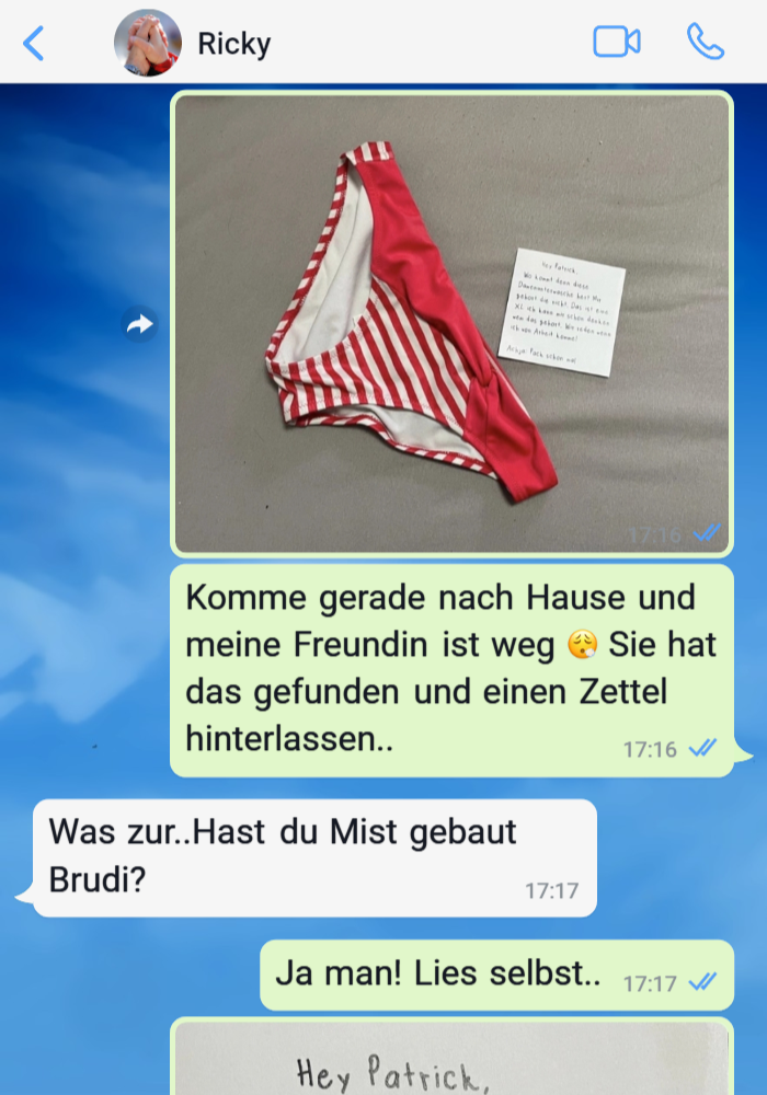 Ob sie ihm das glauben wird? - Facts & News