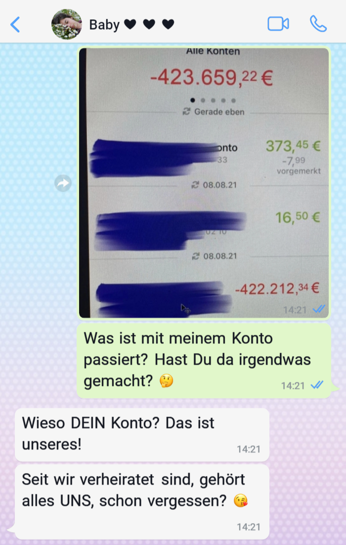 Sie Hat Massiv Schulden Gemacht Und Er Wusste Davon Nichts.. - Facts & News