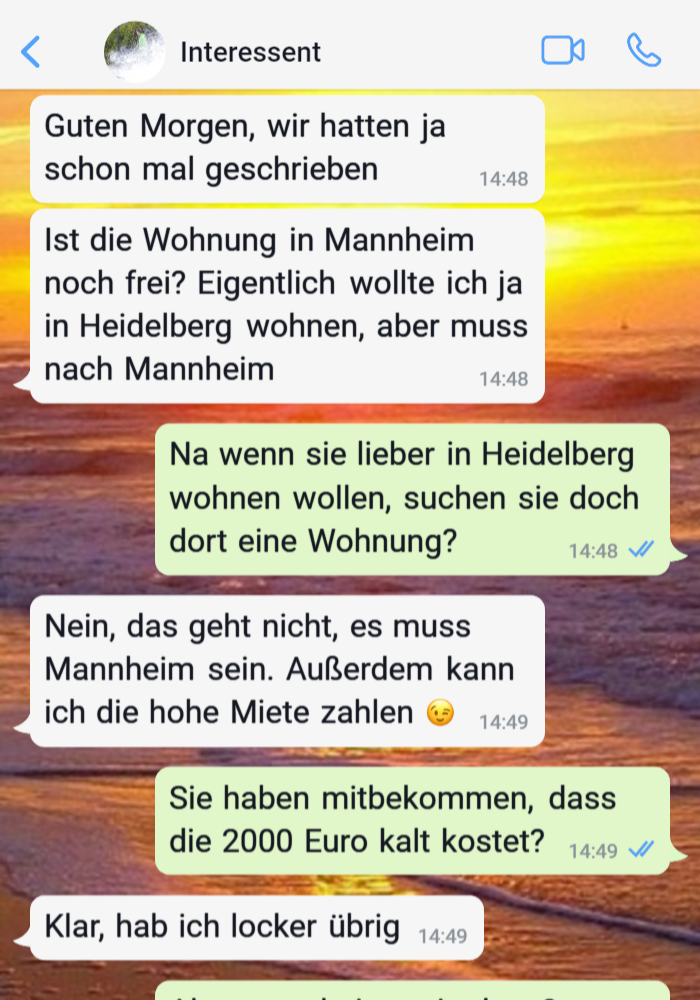 Der Vermieter macht es ihm nicht leicht Facts & News